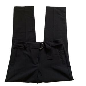 Adrianna Papell Pants Black Straight Leg Dress Career Slacks Pants Size 6